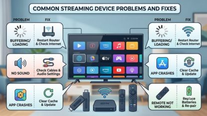 Common Streaming Device Problems and Fixes