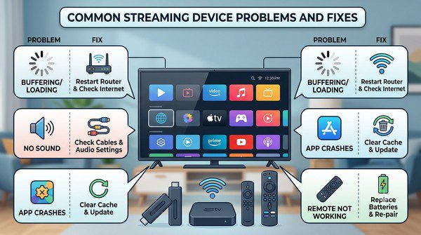 Common Streaming Device Problems and Fixes